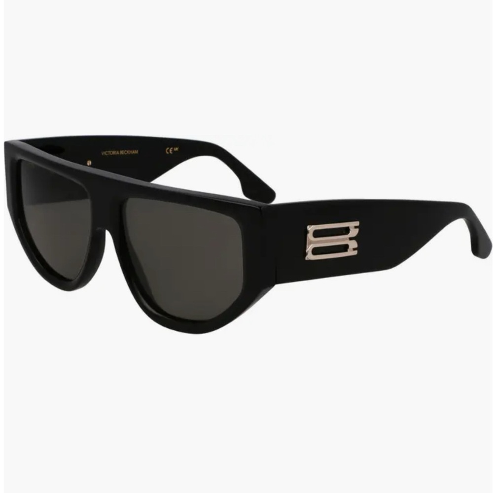 Victoria Beckham B-Buckle 55mm Modified Rectangular Sunglasses - Picture 2 of 7